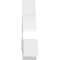 Ekena Millwork Ericson Architectural Grade PVC Gable Bracket, 48"W x 16"H x 4"D x 4"F, 8/12 Pitch GBP048X16X0404ERI00 - alternate 2